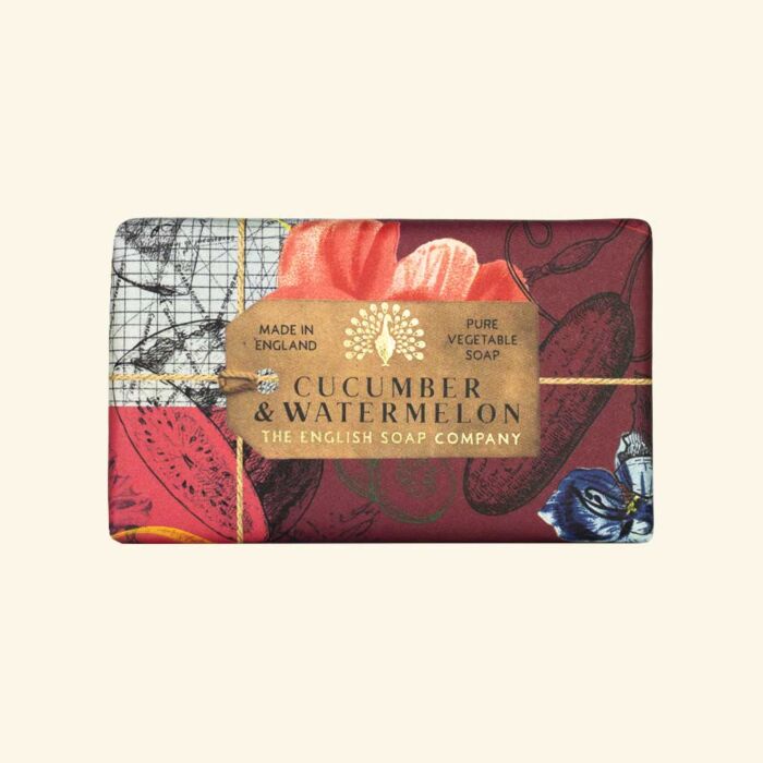 The English Soap Company Anniversary Cucumber and Watermelon Soap